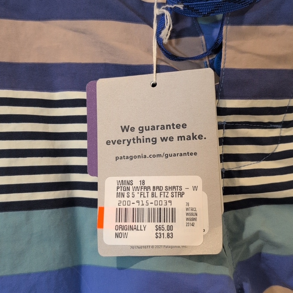 Patagonia Women’s Swim Shorts Size 18 - Picture 2 of 3
